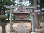 赤井 荒脛巾神社の森1